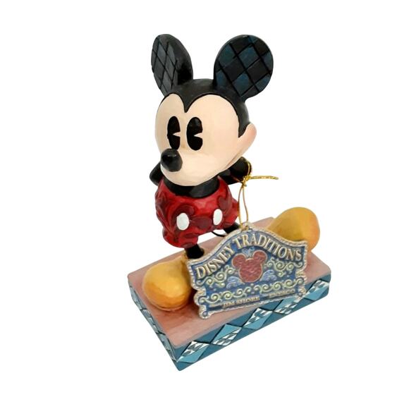 Jim Shore Disney Traditions The Original Mickey Mouse Mini Figurine 4032853 - Picture 4 of 13